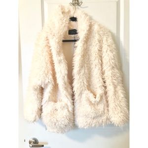 Cream Fur Jacket!
